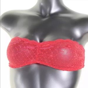 Free People Intimately Lace Bandeau Bralette M